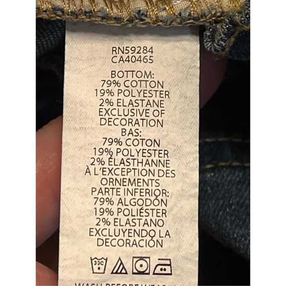 Place Jeans Girt 16 Blue Denim Stretch Skinny Pants Cotton (2893) - Picture 8 of 8